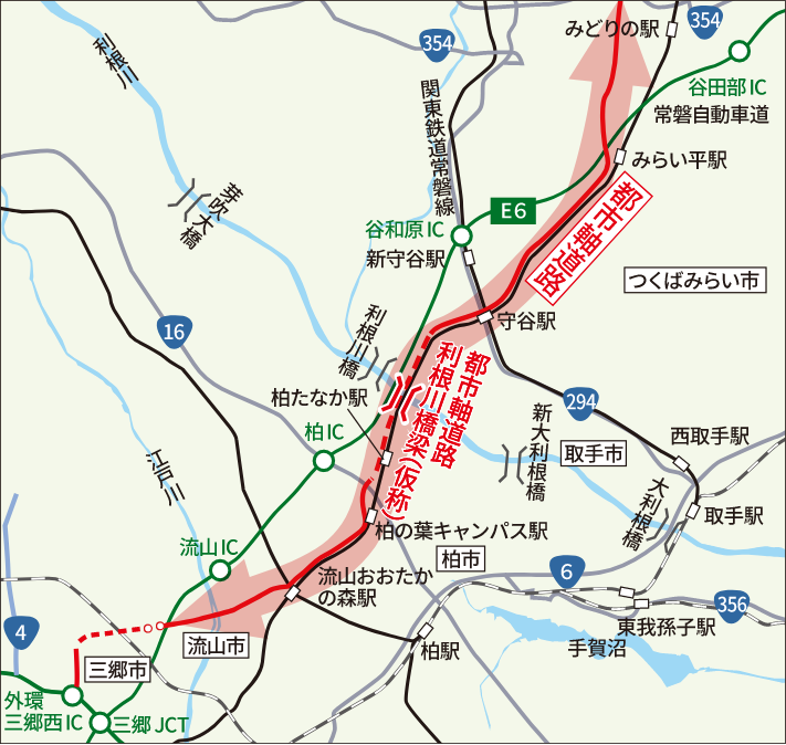 都市軸道路